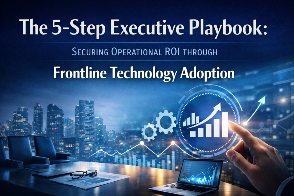 The 5-Step Executive Playbook: Guaranteeing Frontline Tech Adoption and Securing Rollout ROI (A Non-Failure Blueprint)