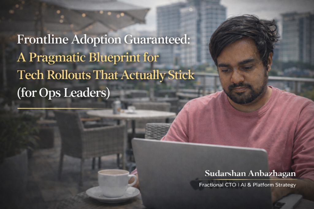 Frontline Adoption Guaranteed: A Pragmatic Blueprint for Tech Rollouts That Actually Stick
