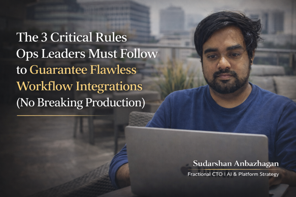The 3 Critical Rules Operations Leaders Must Follow to Guarantee Flawless Workflow Integrations