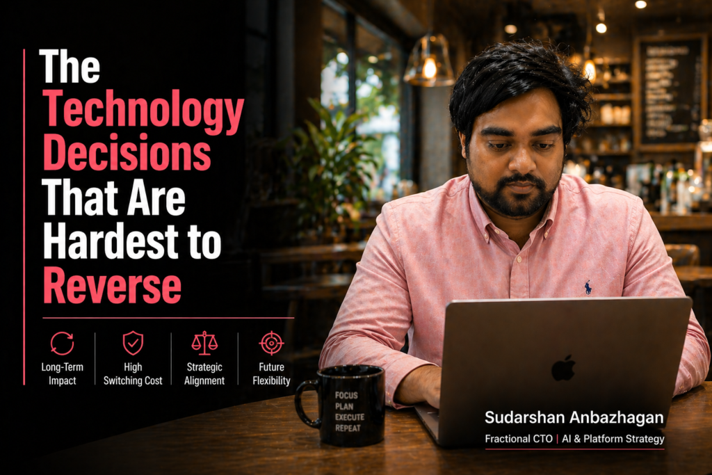 The Technology Decisions That Are Hardest to Reverse: And How the Best CTOs Think Before They Commit