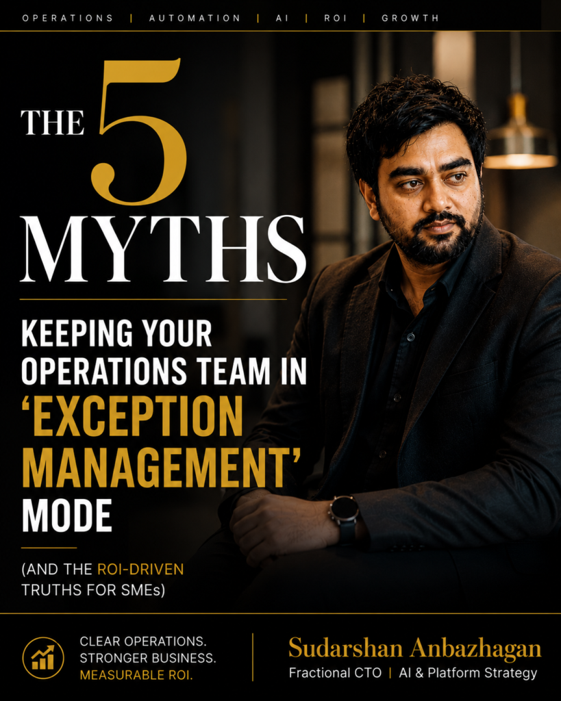 The 5-Step Executive Playbook: Moving Operations from Constant Exception Management to Predictable Efficiency