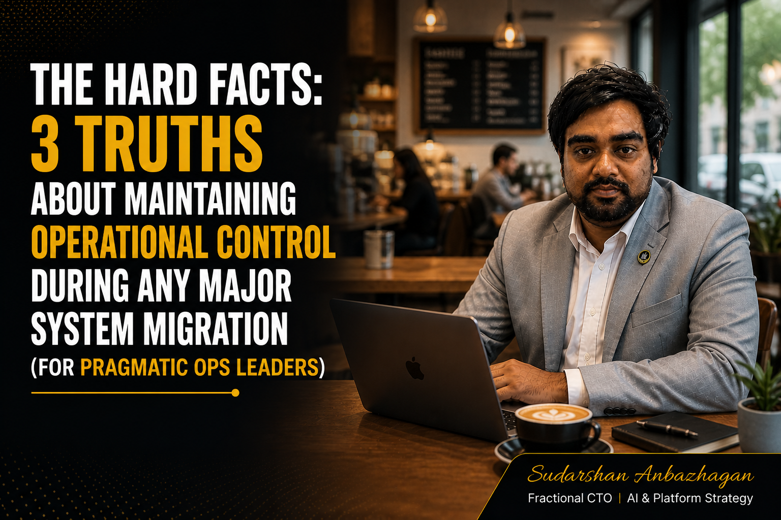 The Hard Facts: 3 Truths About Maintaining Operational Control During Any Major System Migration