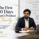 The First 30 Days of a Fractional CTO Engagement | Sudarshan Anbazhagan, Fractional CTO