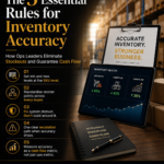 inventory accuracy rules stockouts cash flow | Sudarshan Anbazhagan, Fractional CTO