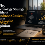 technology strategy business context fractional CTO | Sudarshan Anbazhagan, Fractional CTO