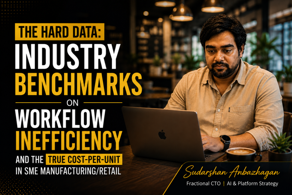 workflow inefficiency cost-per-unit SME | Sudarshan Anbazhagan, Fractional CTO