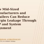 How Mid-Sized Manufacturers and Retailers Can Reduce Margin Leakage Through ERP and System Alignment