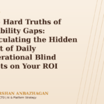 The Hard Truths of Visibility Gaps: Calculating the Hidden Cost of Daily Operational Blind Spots on Your ROI