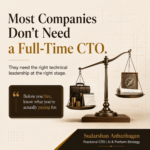 signs of strong engineering leadership | Sudarshan Anbazhagan, Fractional CTO
